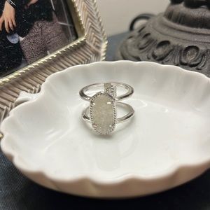 kendra scott elyse silver ring